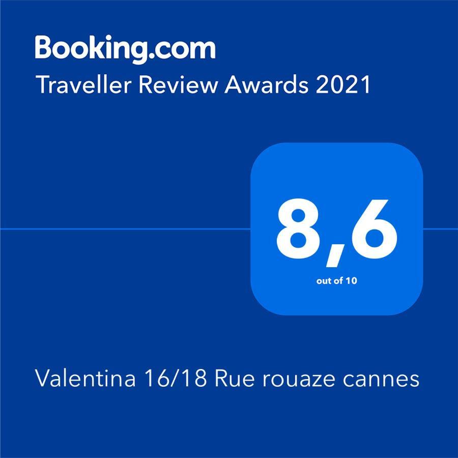 Valentina 16/18 Rue Rouaze Cannes Exterior photo